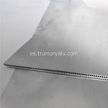 Tubo de microcanal de aluminio plano para intercambiador de calor